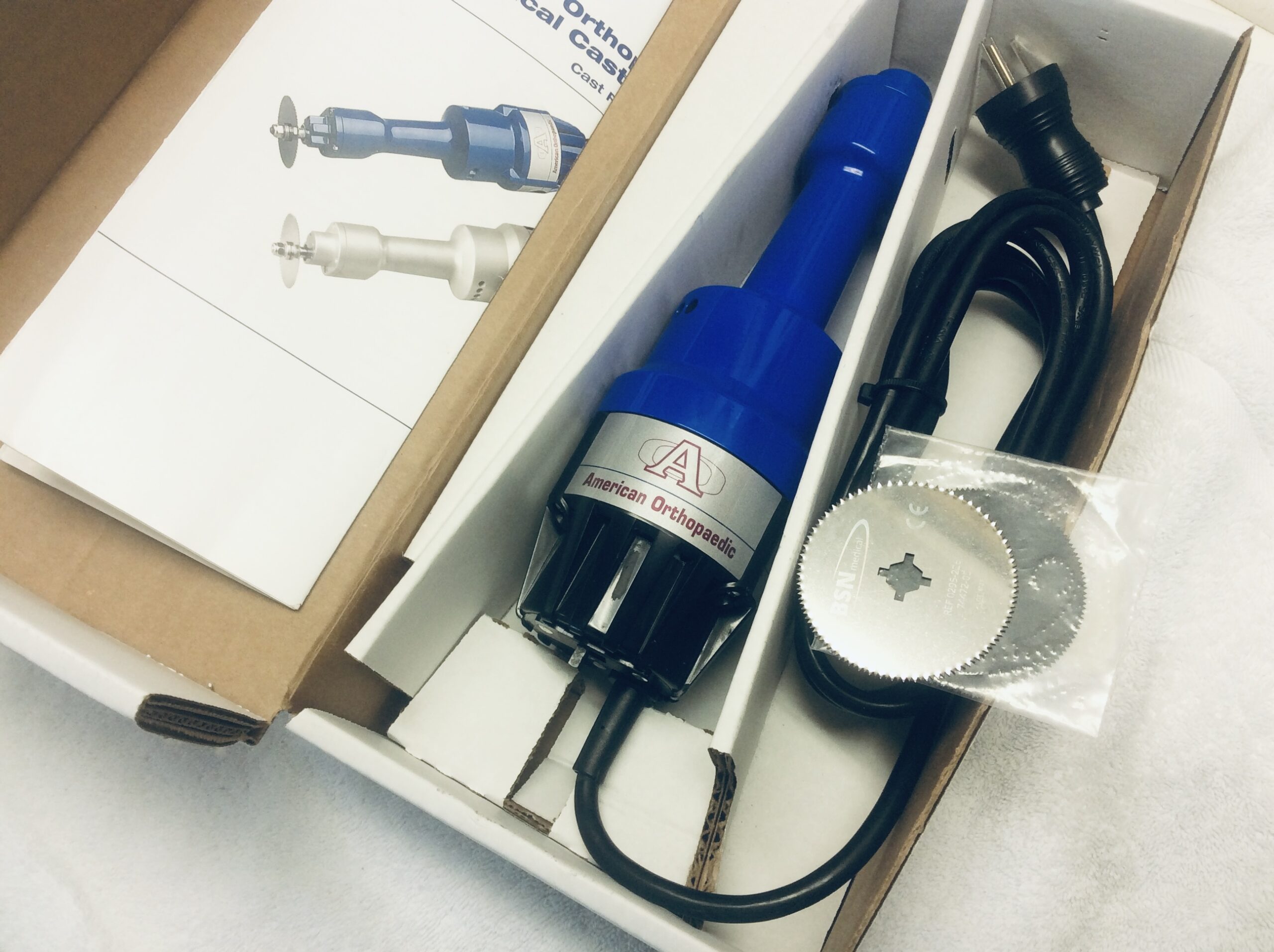 American Orthopedic 295-200 cast cutter (New, in box) - The Cast Cutter ...